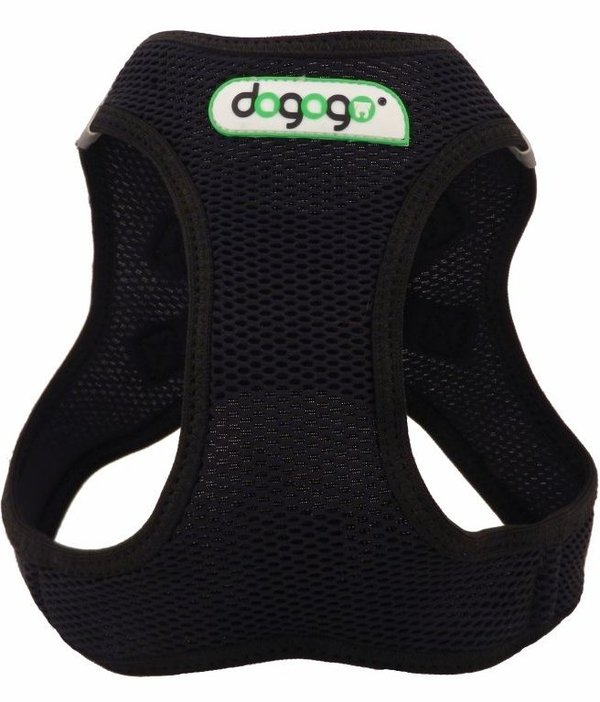 soft harness for dogs black