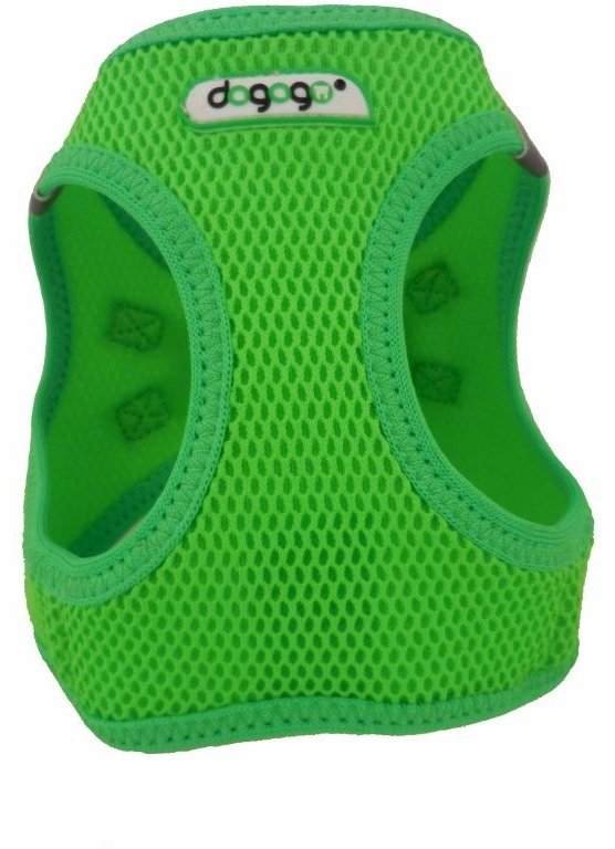 soft harness for dogs green