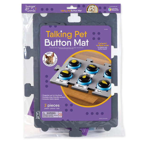 Hunger For Words Talking Pet Button Matte